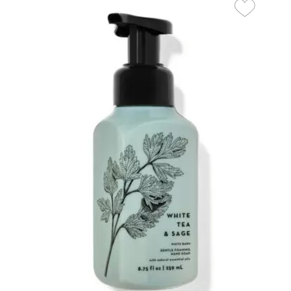 ๐BBW - WHITE TEA & SAGE FOAMING HAND WASH